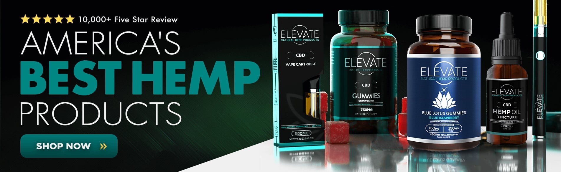 Elevate natural hemp products