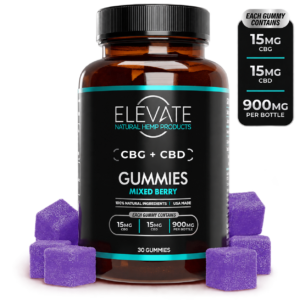 CBG + CBD Gummies - 15mg CBG + 15mg CBD