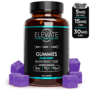 D9 + CBN + CBD Gummies – 5mg D9 + 15mg CBN + 30mg CBD